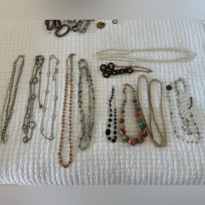 Lot of 11 necklaces